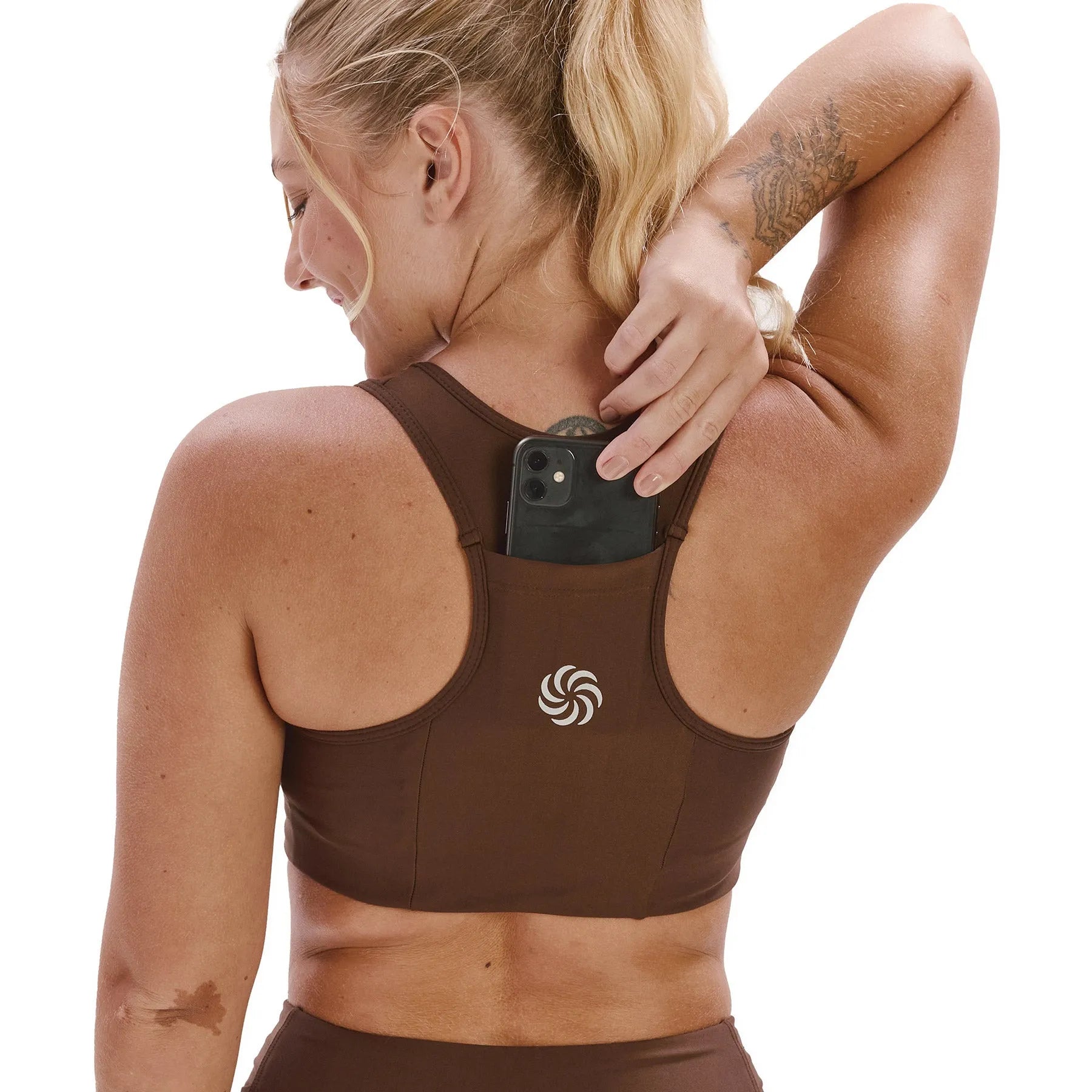 Top de Compressão com Super Bolso 2.0 Total Emana