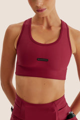 TOP DE COMPRESSÃO COM SUPER BOLSO 2.0 FlexSkin™ BETERRABA