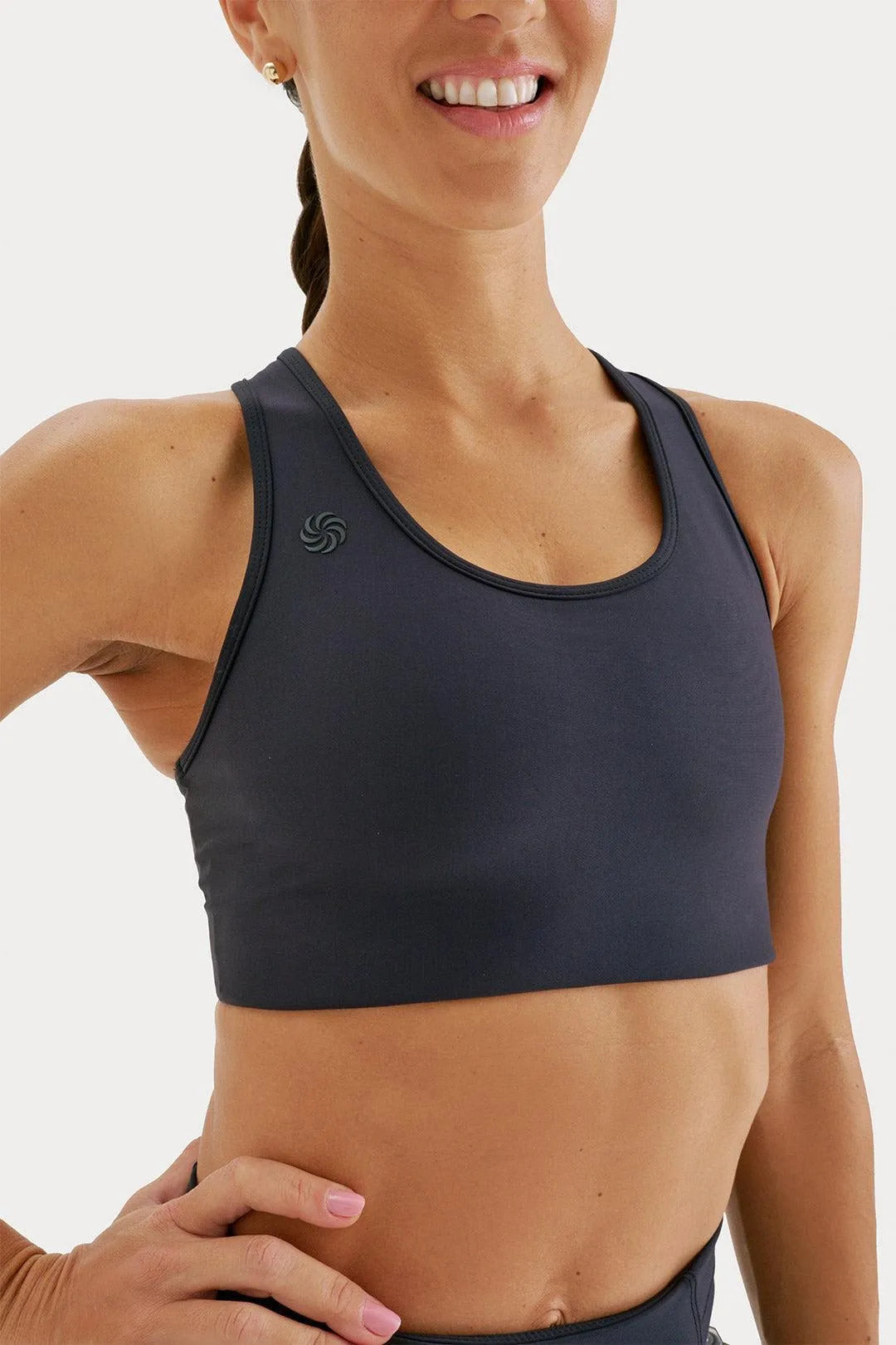 Top de Compressão com Super Bolso 2.0 Simple Preto