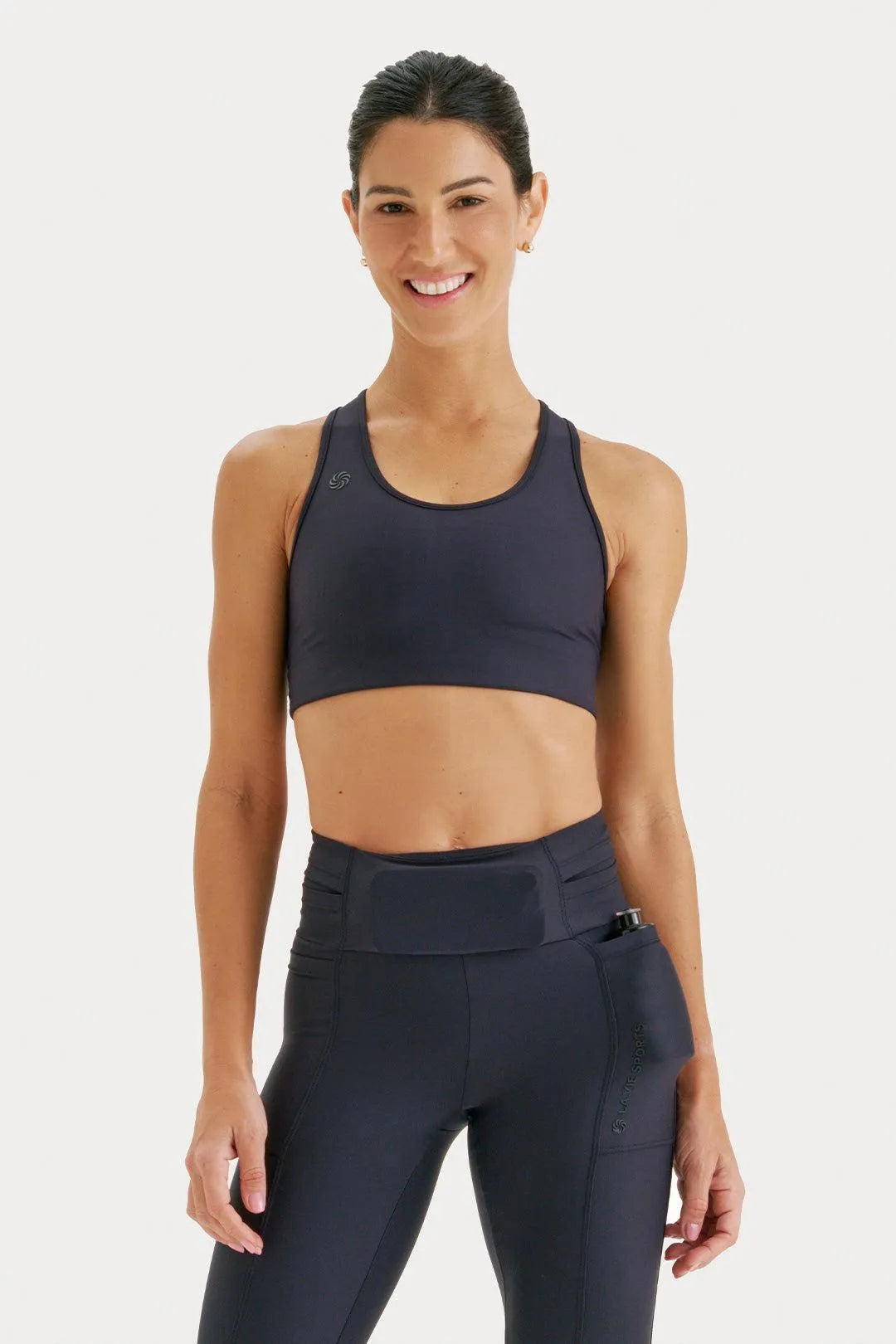 Top de Compressão com Super Bolso 2.0 Simple Preto