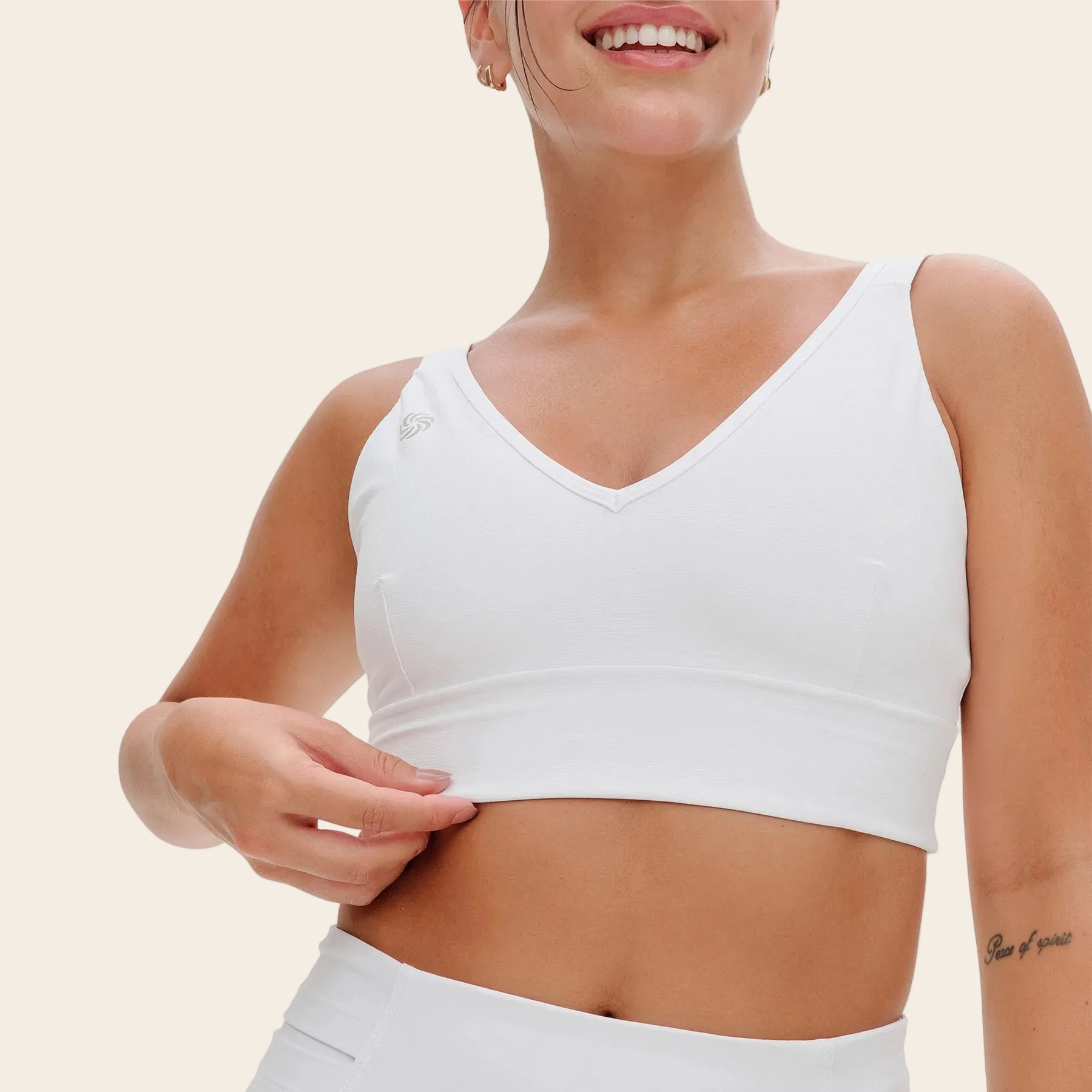 Top de Compressão Conforto 2.0 Branco