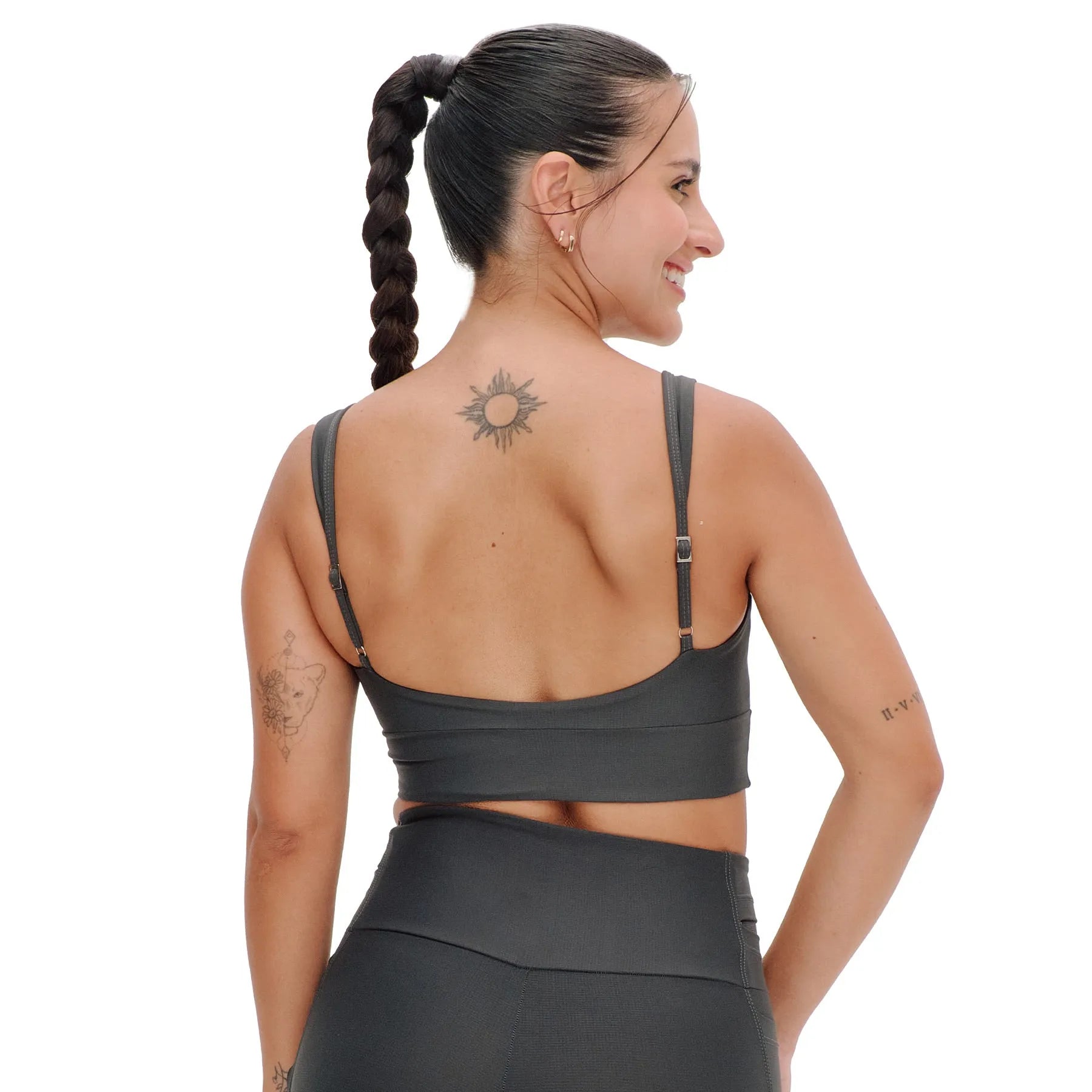 Top de Compressão Conforto 2.0 Grafite