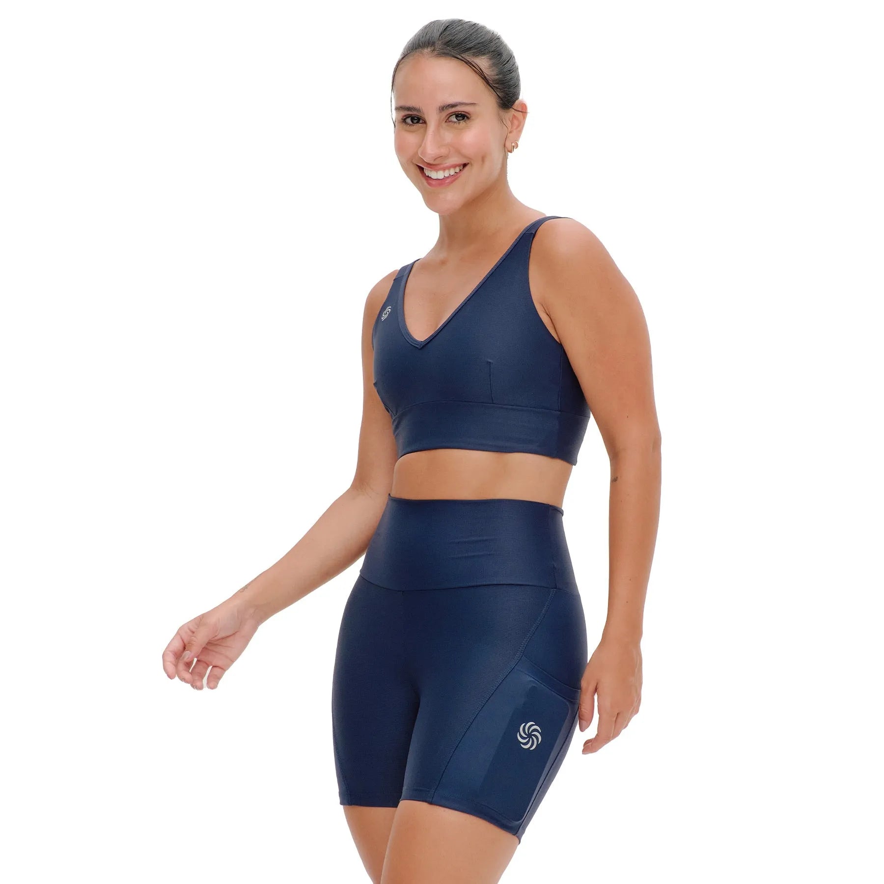 Top de Compressão Conforto 2.0 Marinho
