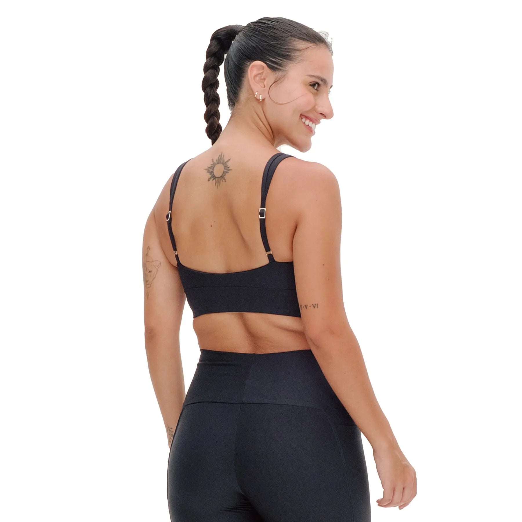 Top de Compressão Conforto 2.0 Preto