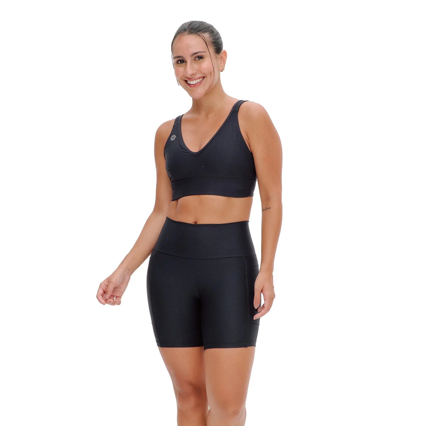 Top de Compressão Conforto 2.0 Preto