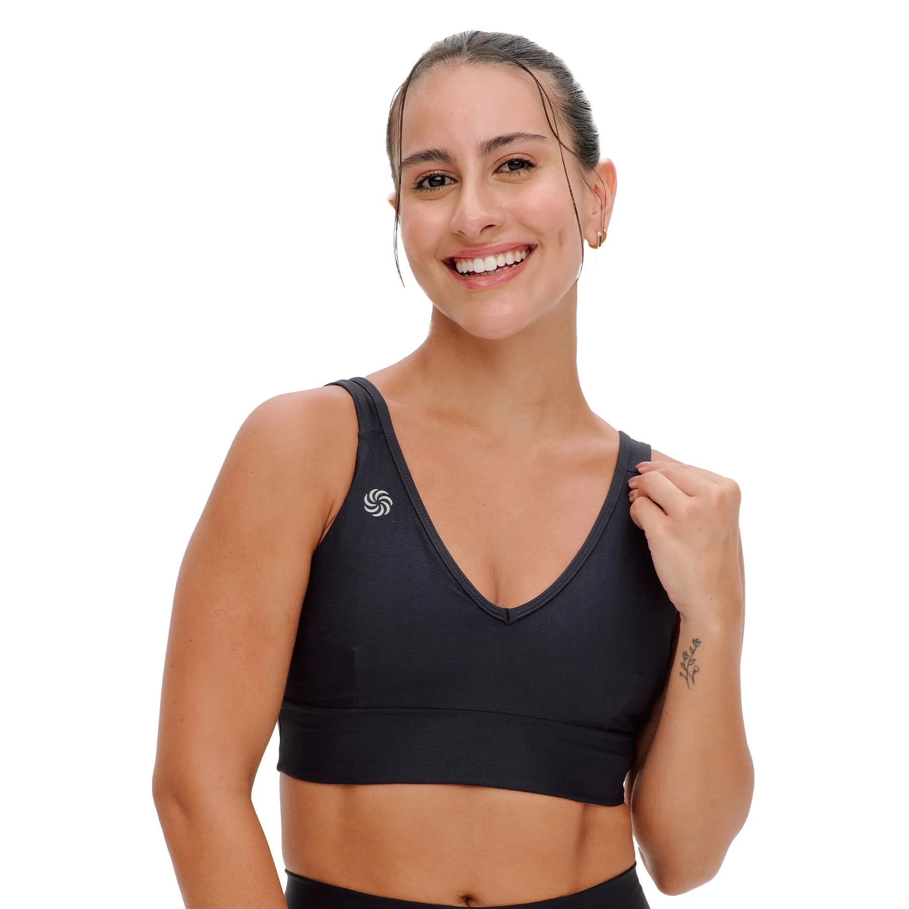 Top de Compressão Conforto 2.0 Preto