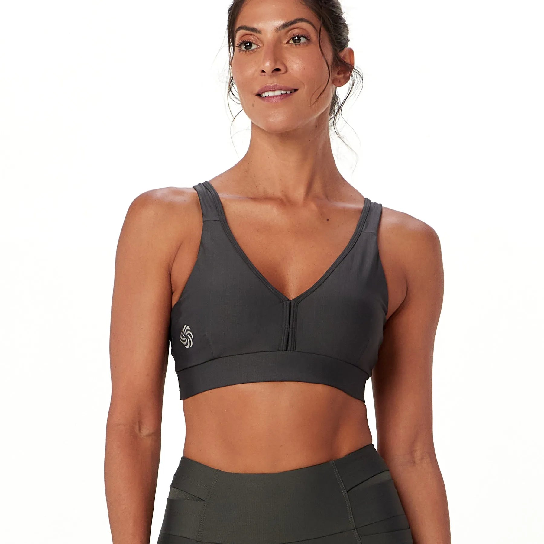 Top de Compressão Conforto Grafite