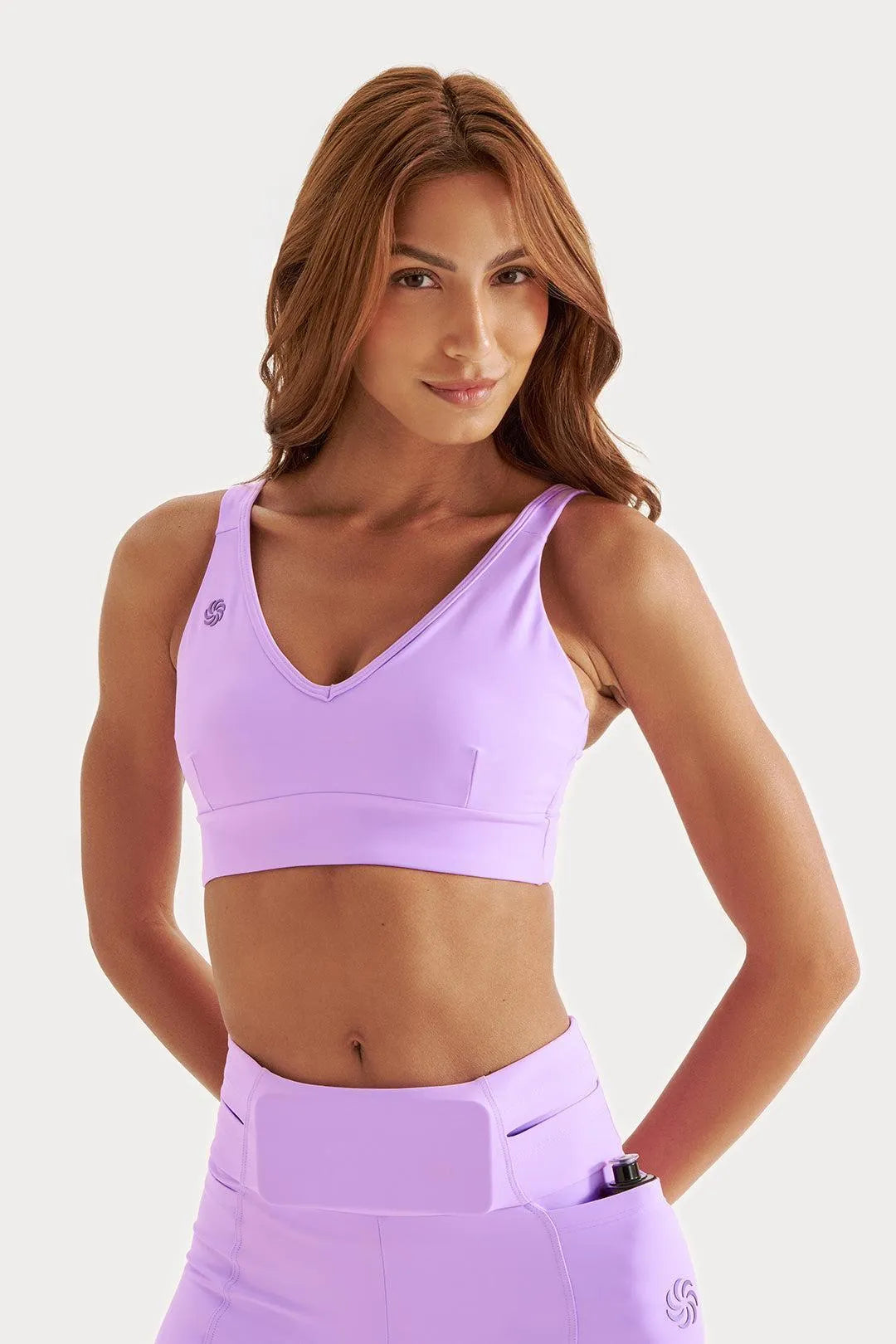 Top de Compressão Conforto 2.0 Total Emana Lavanda