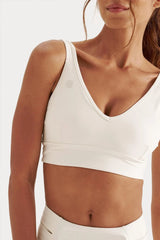 Top de Compressão Conforto 2.0 Simple Off White