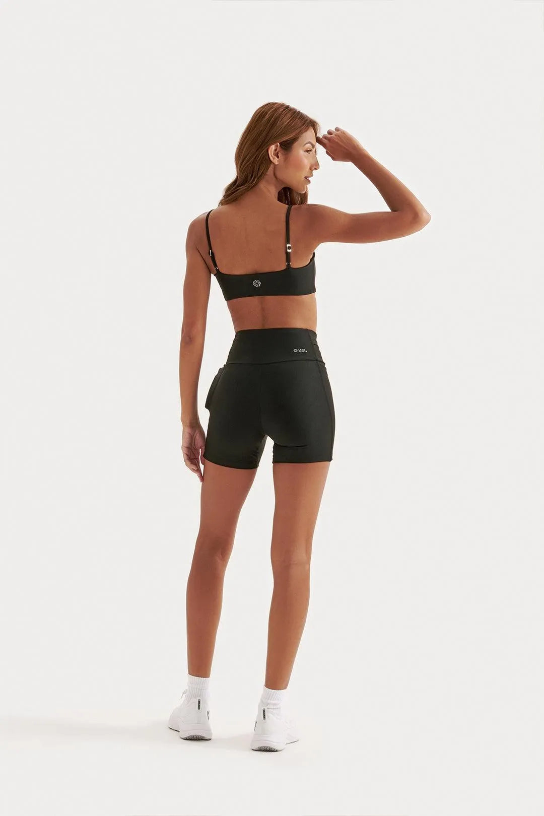 Top de Compressão Faixa Regulável Aloeskin Preto