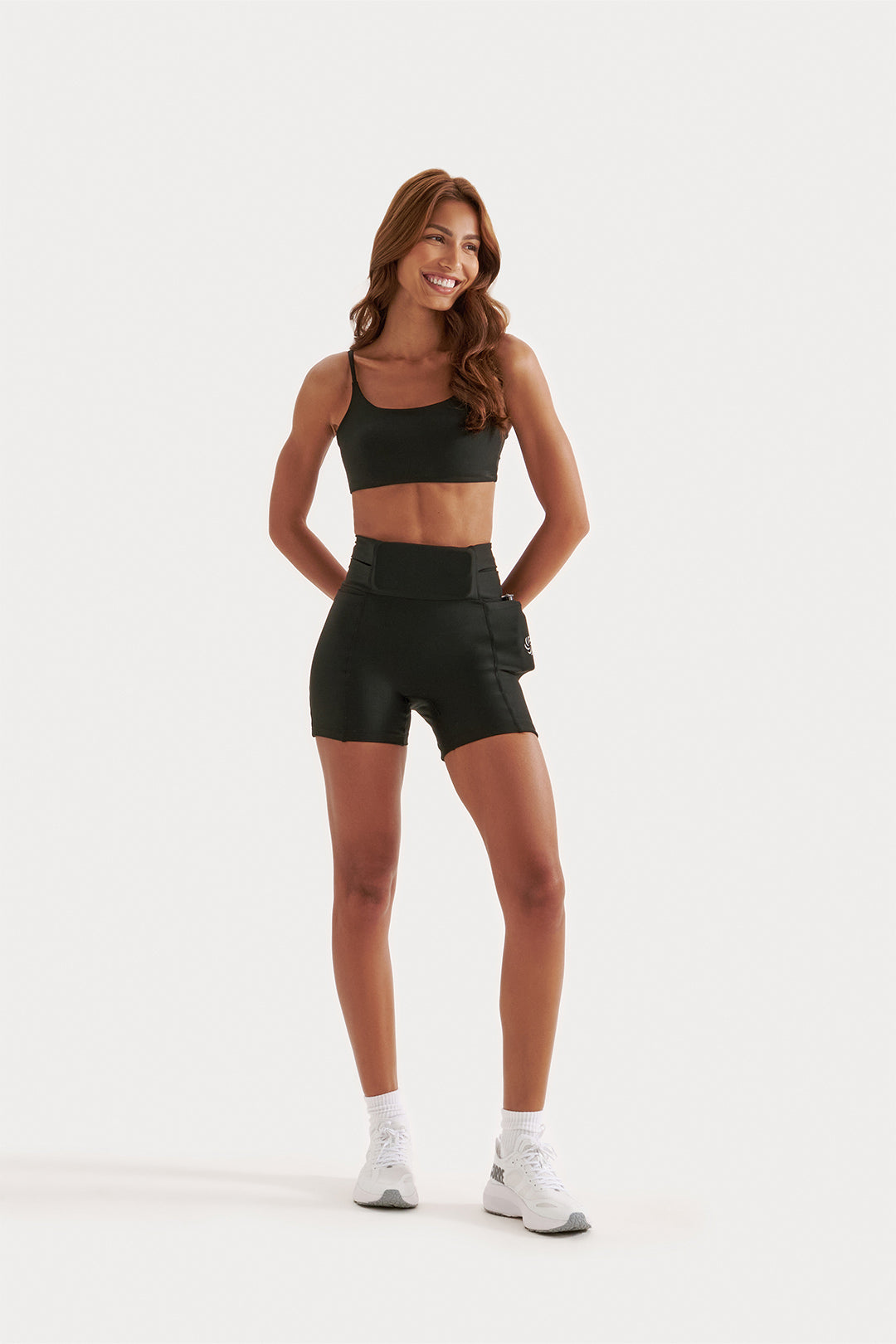 Top de Compressão Faixa Regulável Aloeskin Preto