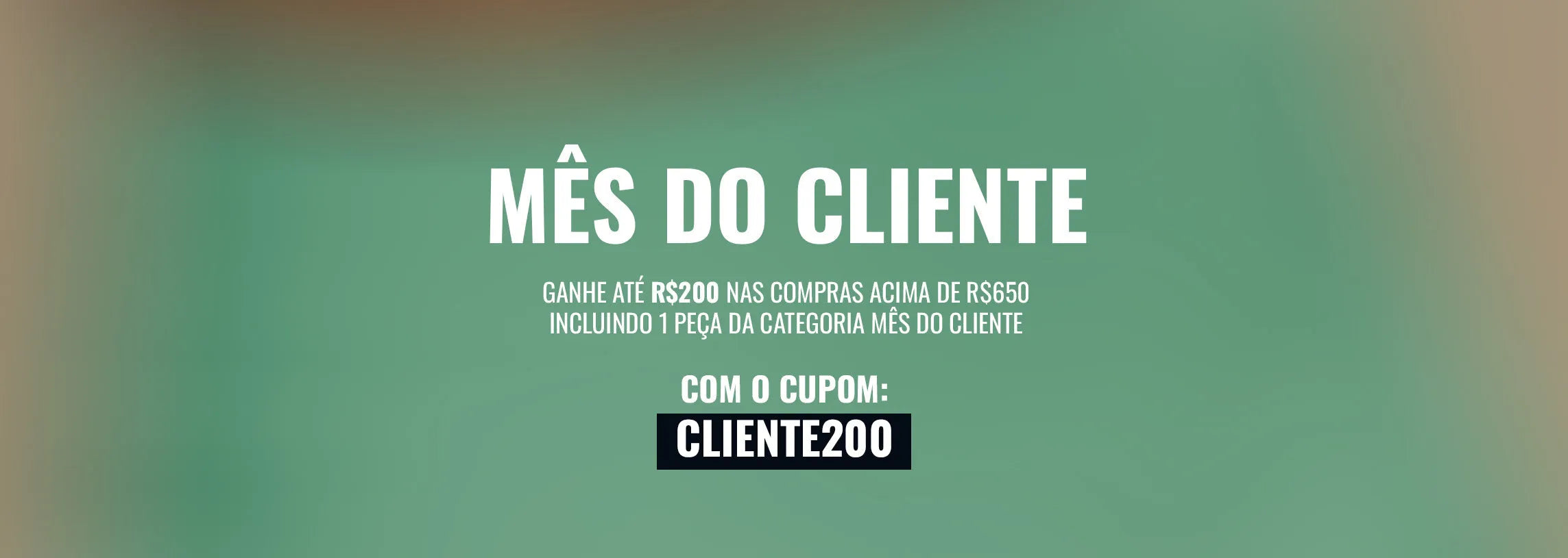 Mês do Cliente