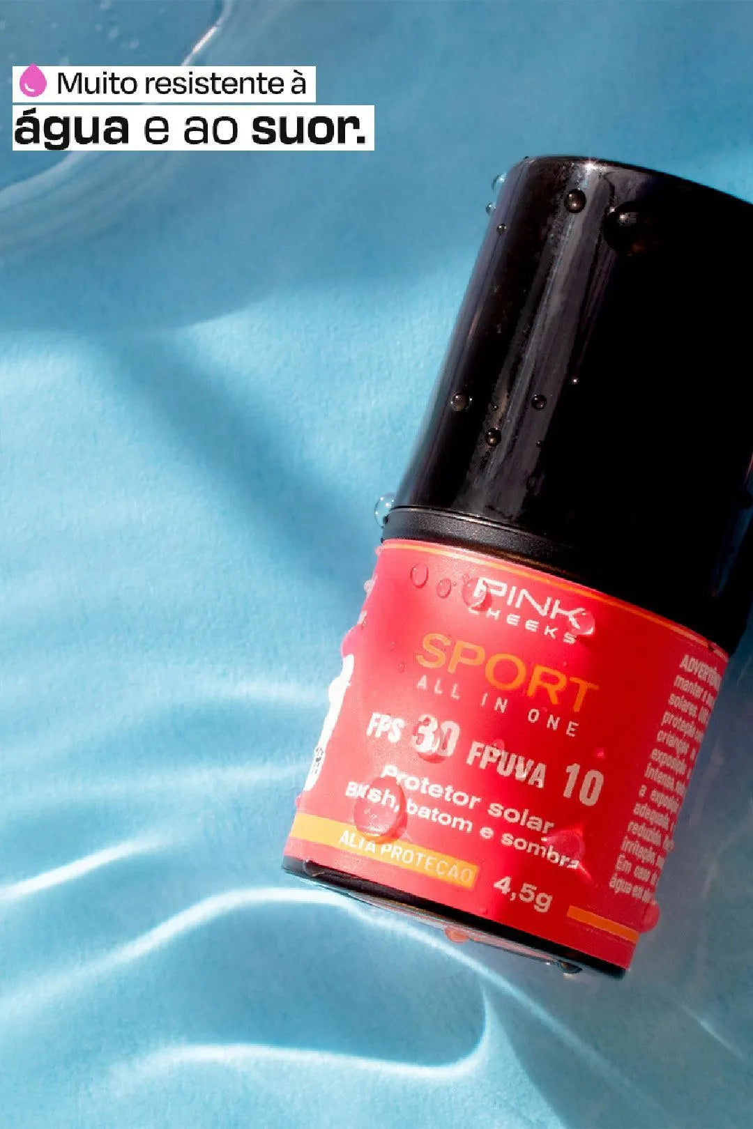 Sport Make Up Blush All in One - Terracota FPS30 / FPUVA10 - Pink Cheeks