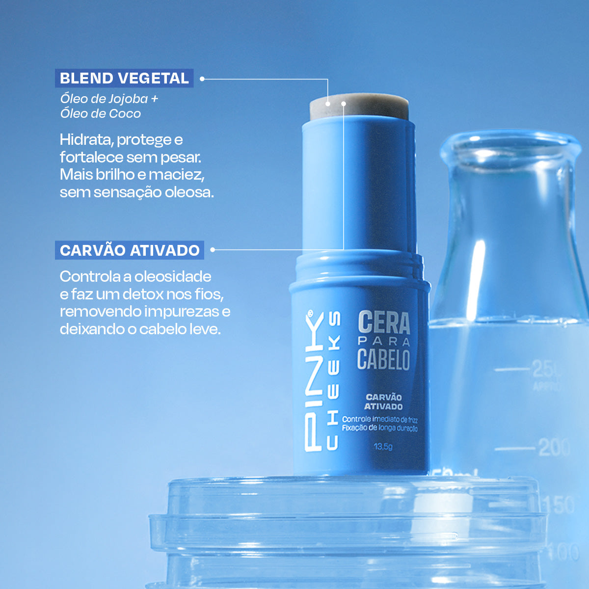 Cera para Cabelos by Manu Cit 13,5g - Pink Cheeks