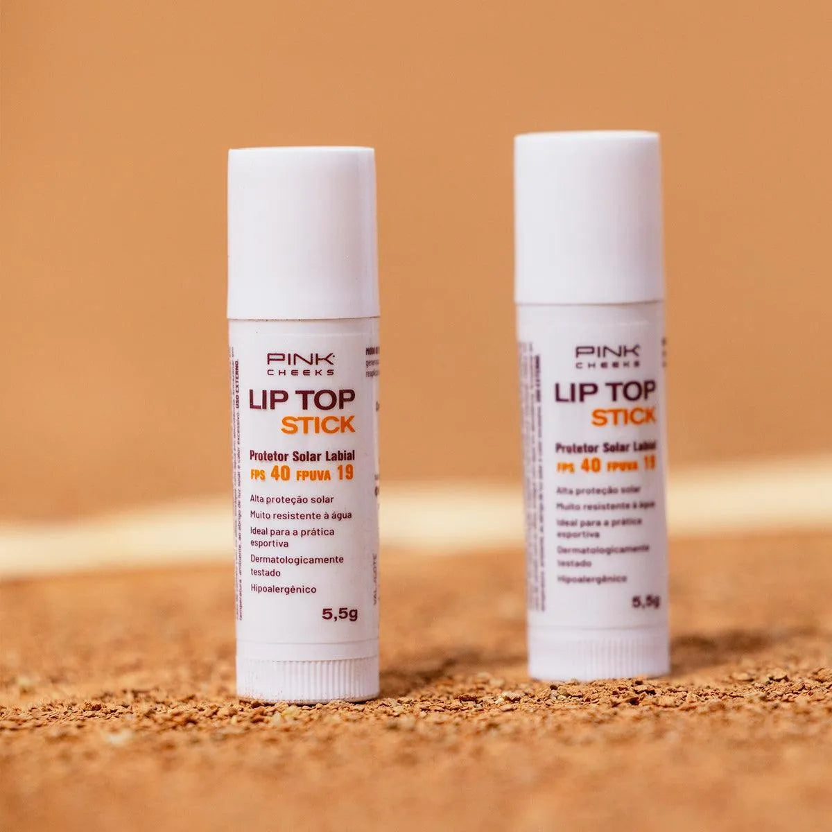 Protetor Labial Lip Top Stick 5,5g - Pink Cheeks