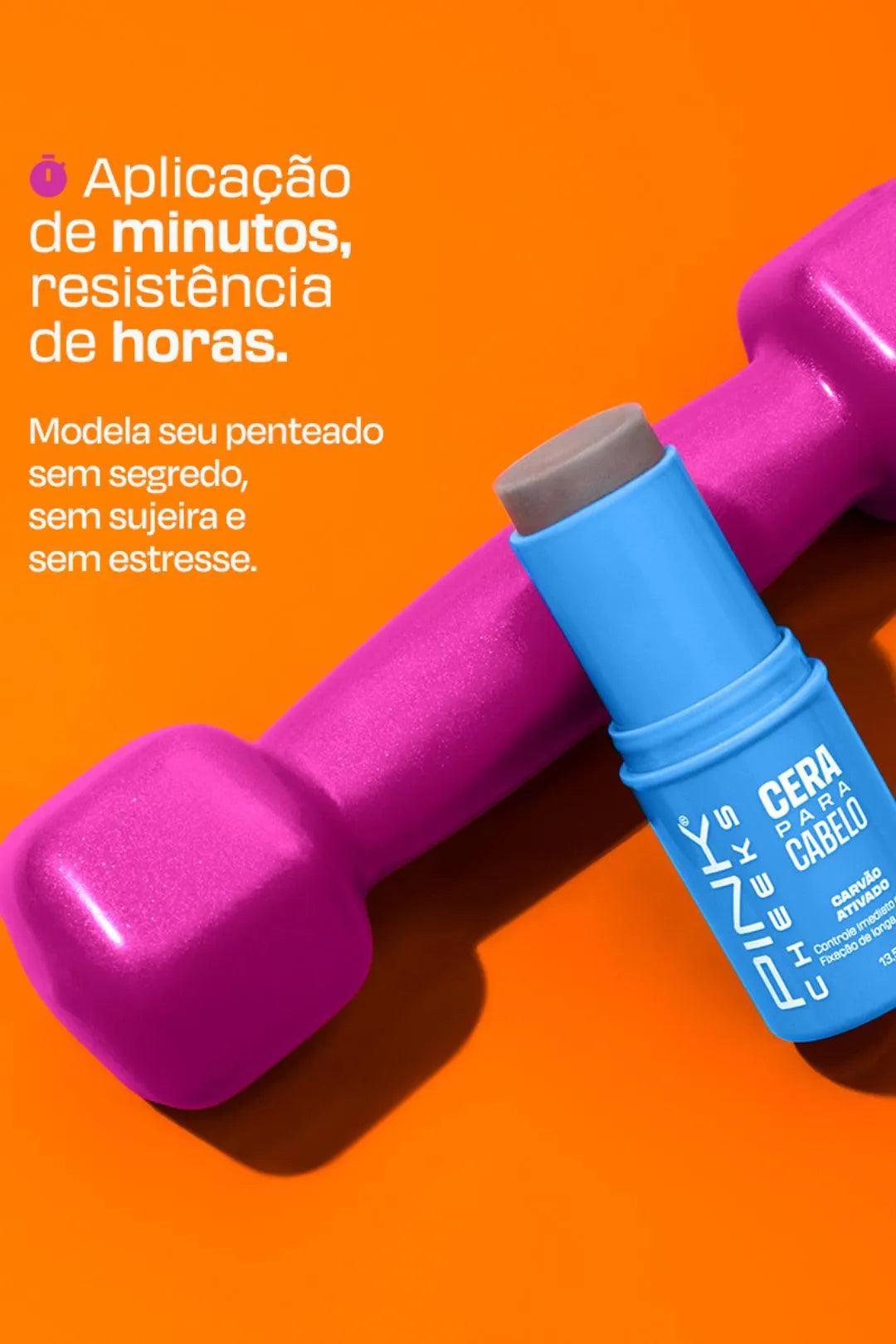 Cera para Cabelos by Manu Cit 13,5g - Pink Cheeks