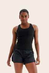 CAMISETA DE COMPRESSÃO COM SUPER BOLSO AloeSkin™ PRETA