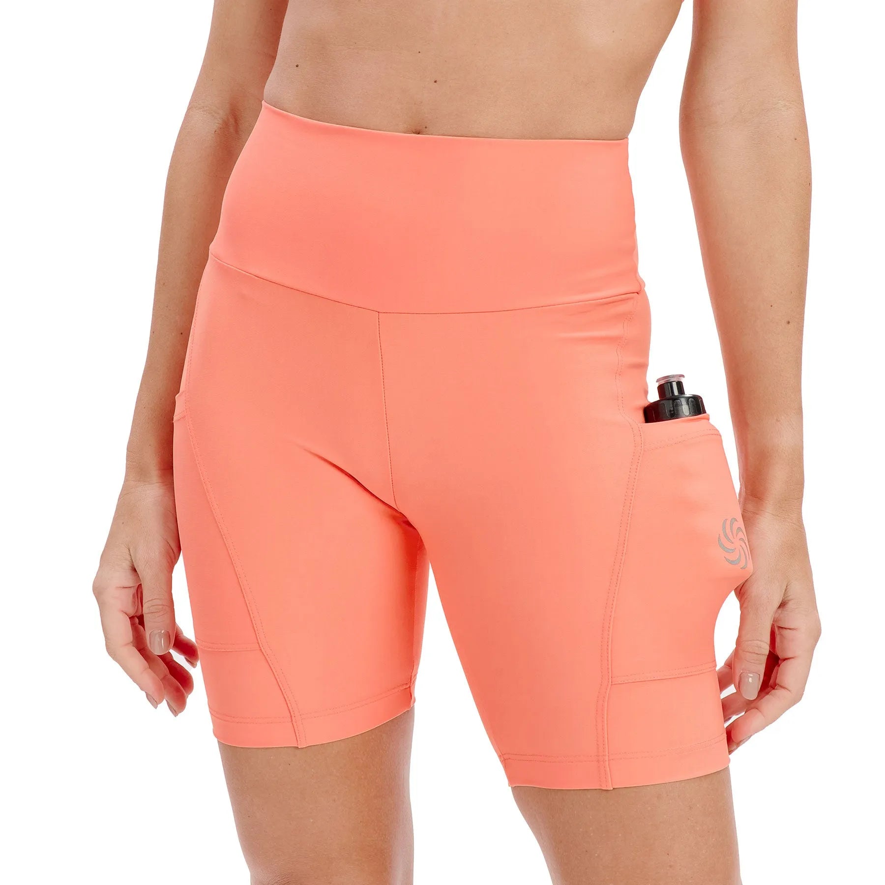 Bermuda de Compressão com Bolsos Clássica Total Emana Coral