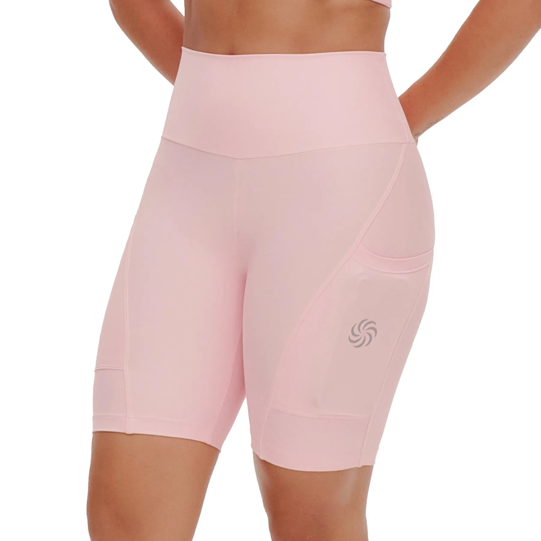 Bermuda de Compressão com Bolsos Clássica Total Emana Pêssego