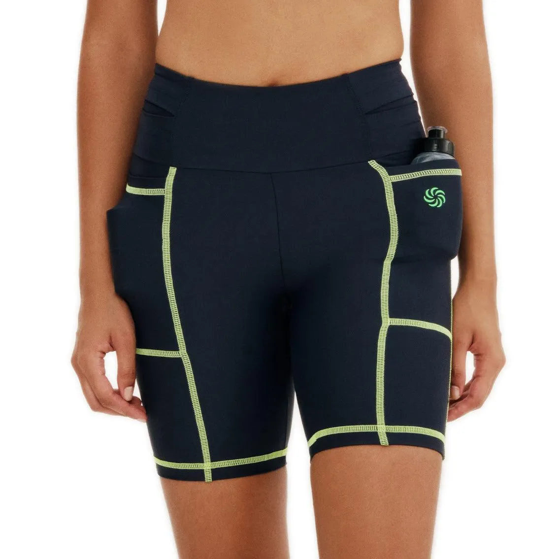 Bermuda de Compressão com Multibolsos Total Emana Mar