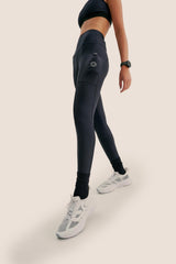 CALÇA DE COMPRESSÃO COM 3 BOLSOS CLÁSSICO PRETO