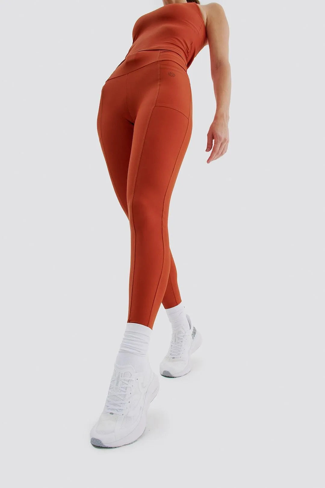 Calça de Compressão com Multibolsos Total Emana Cobre