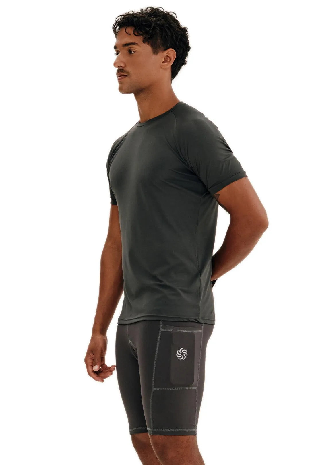 Camisa UV 50 Raglan Masculina Grafite