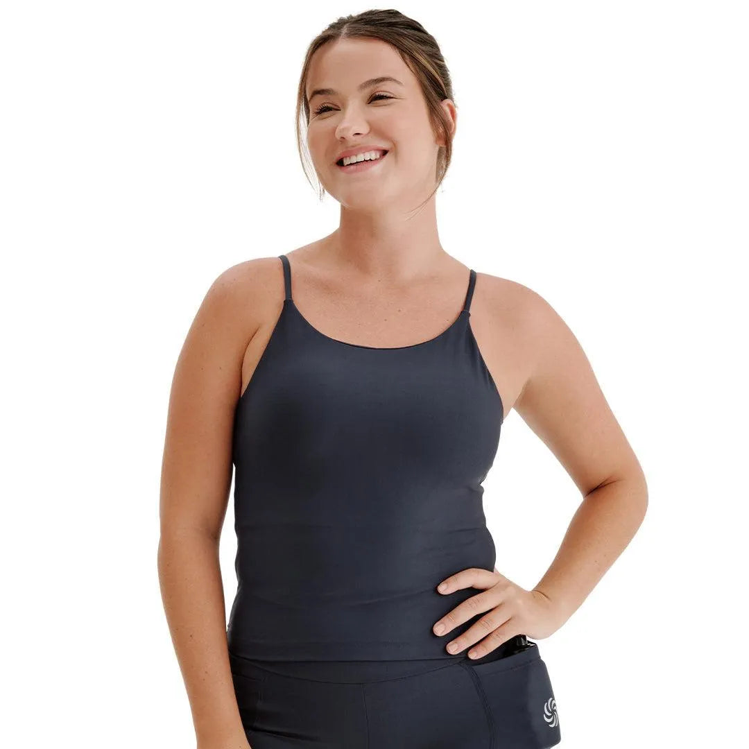 Camiseta de compressão Alcinha Total Emana Marinho