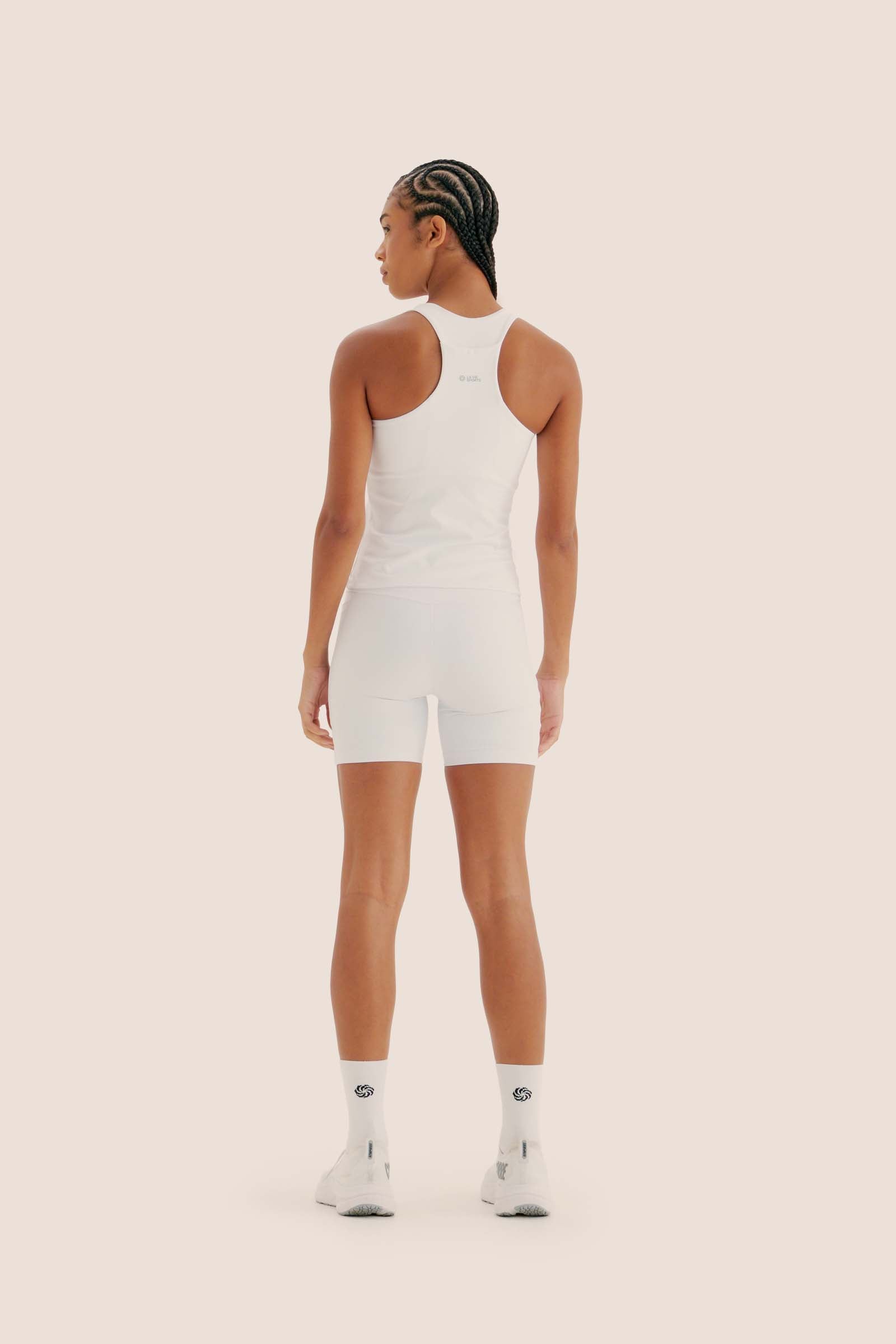 CAMISETA DE COMPRESSÃO COM SUPER BOLSO 2.0 AloeSkin™ BRANCO