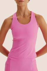 CAMISETA DE COMPRESSÃO COM SUPER BOLSO ROSA