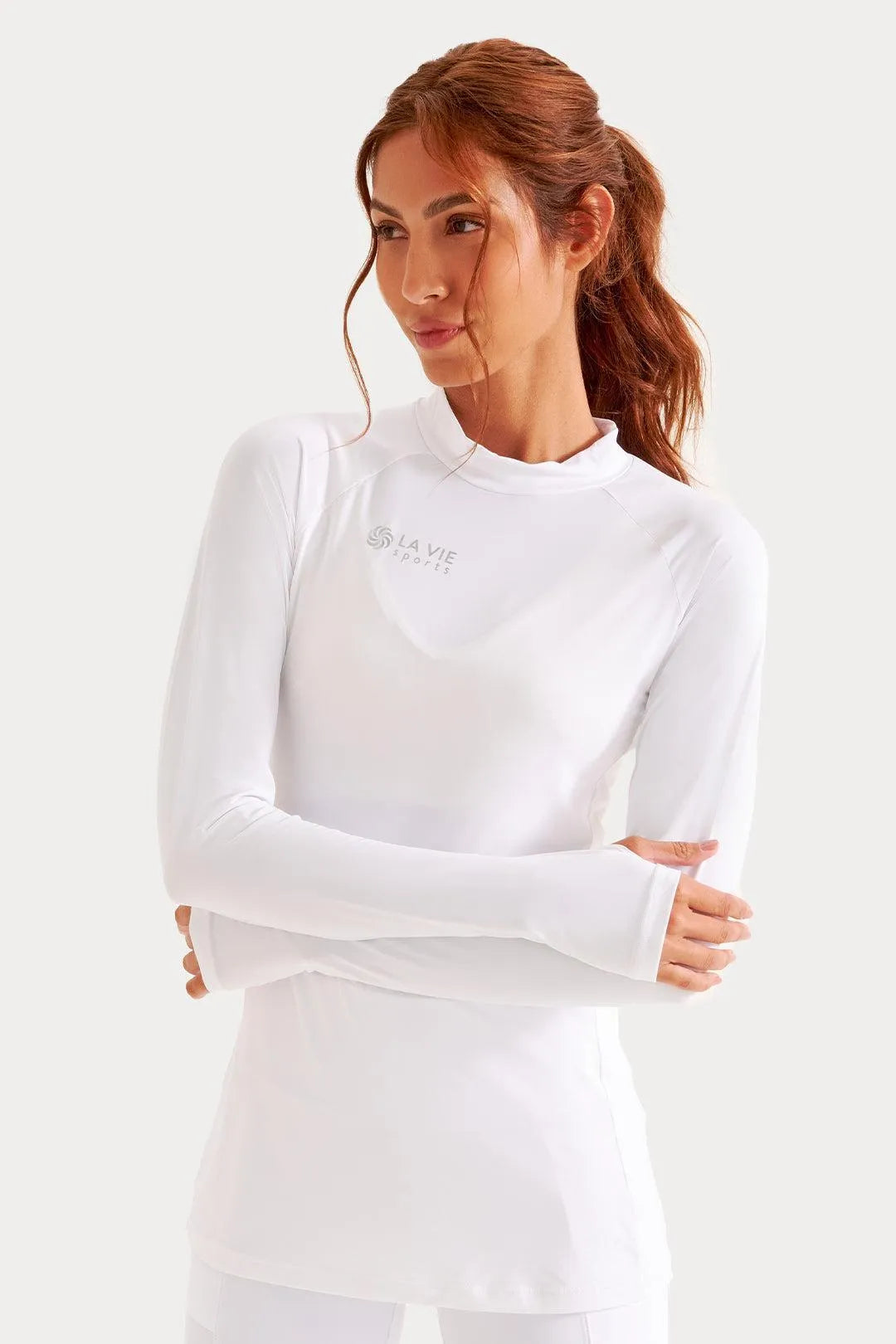 Camisa UV Manga Longa Fluida Branco