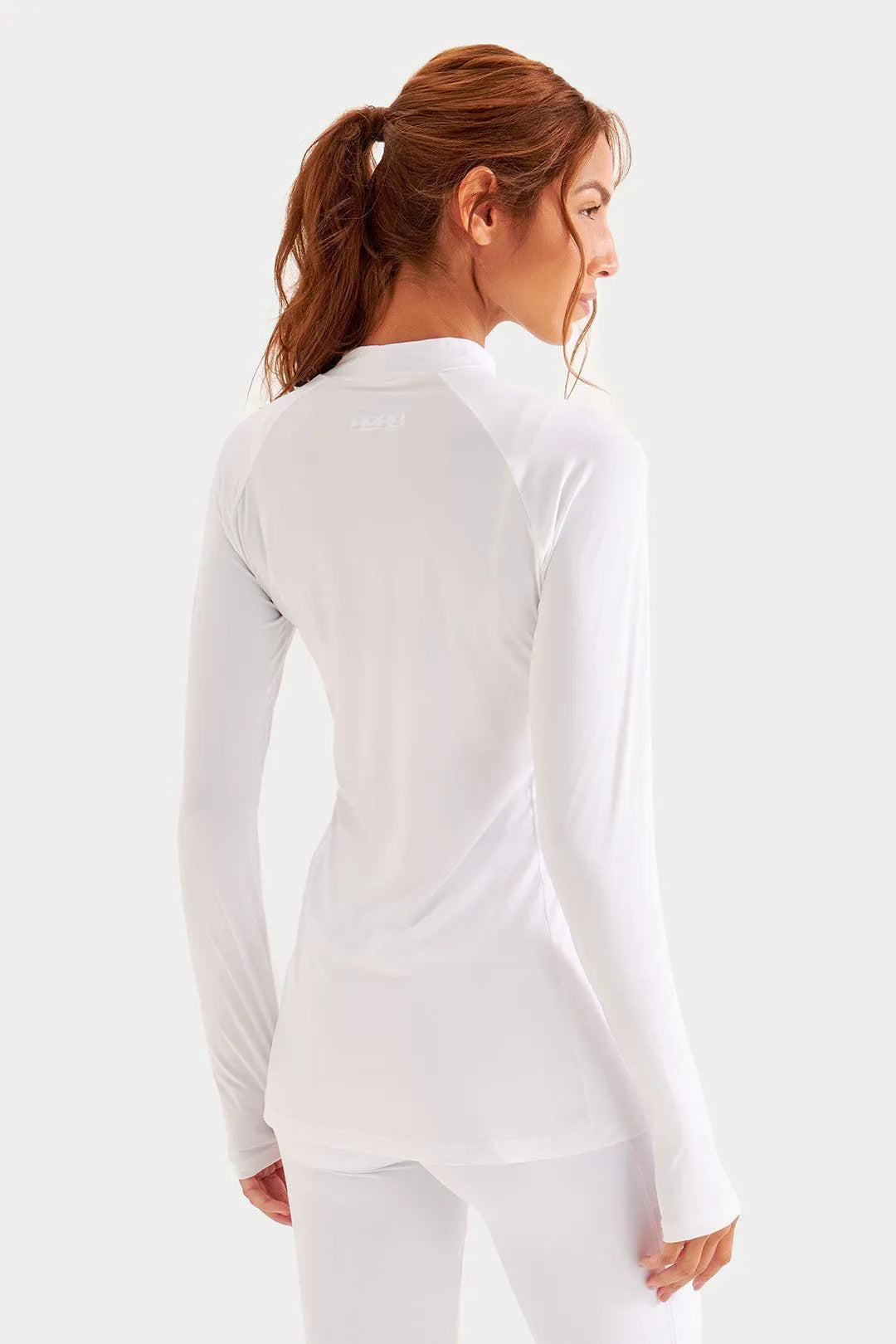 Camisa UV Manga Longa Fluida Branco