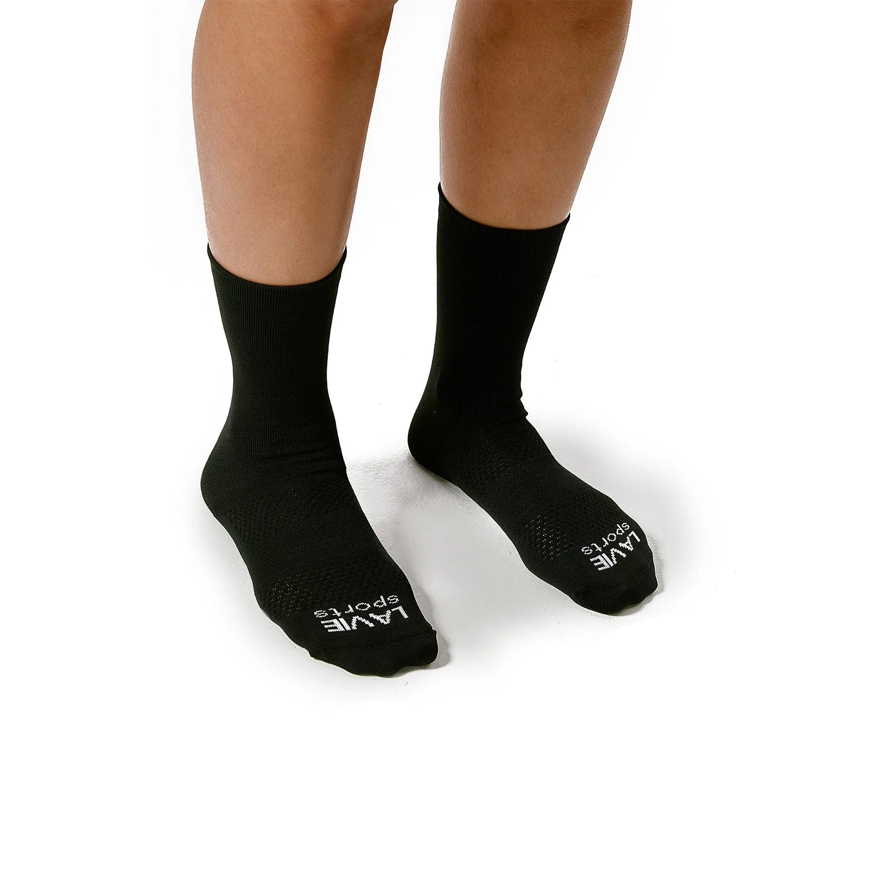 Meia de Compressão Emana Cano Médio La Vie Preto