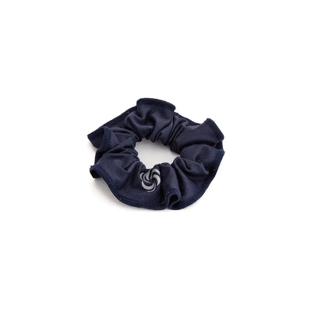 Scrunchie - amarrador de cabelo marinho