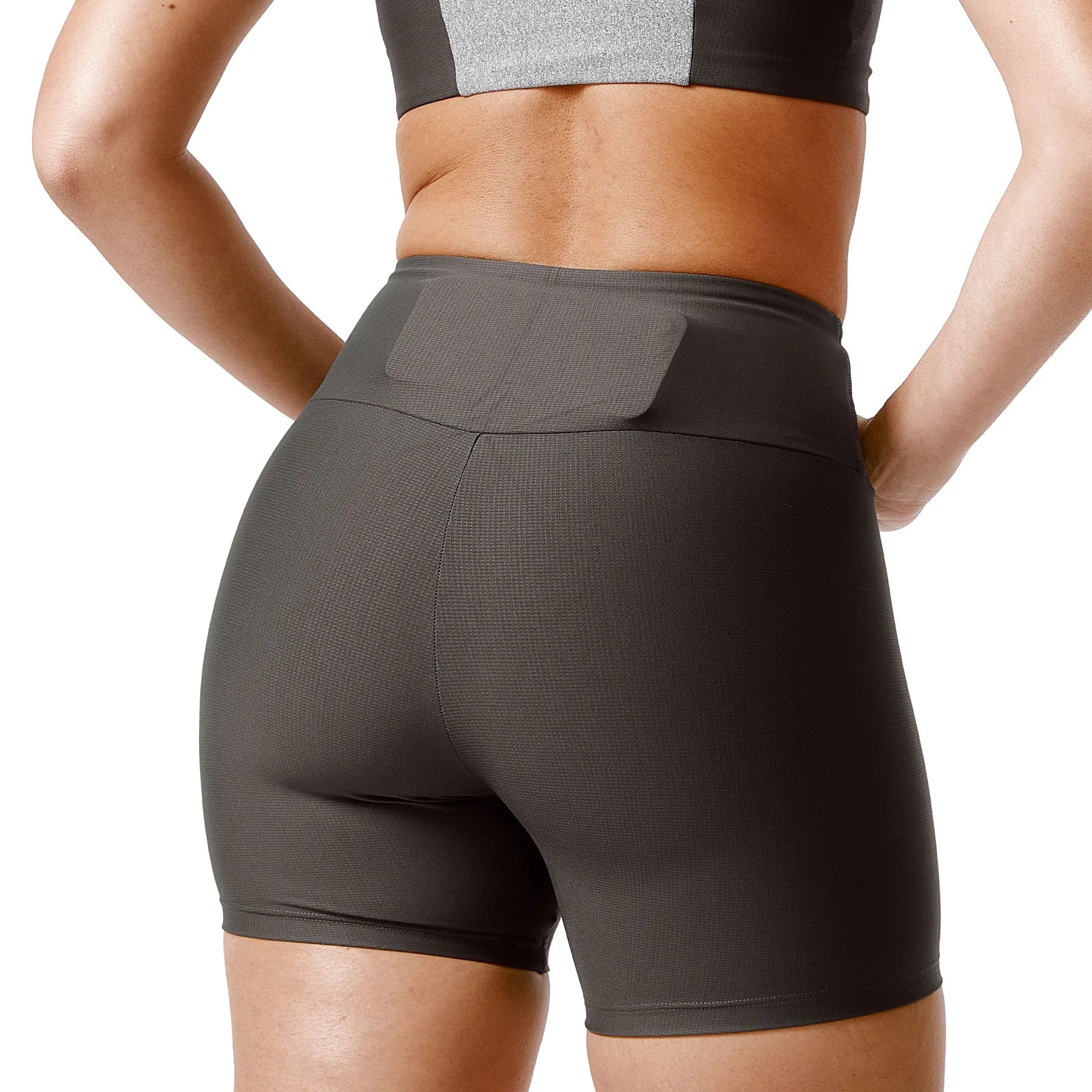 Short de Compressão com Bolso 360º Grafite