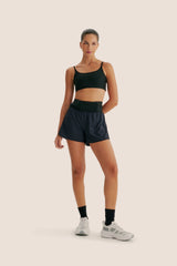 SHORT DE COMPRESSÃO COM MULTIBOLSOS LIVRE SOLTINHO AloeSkin™ PRETO