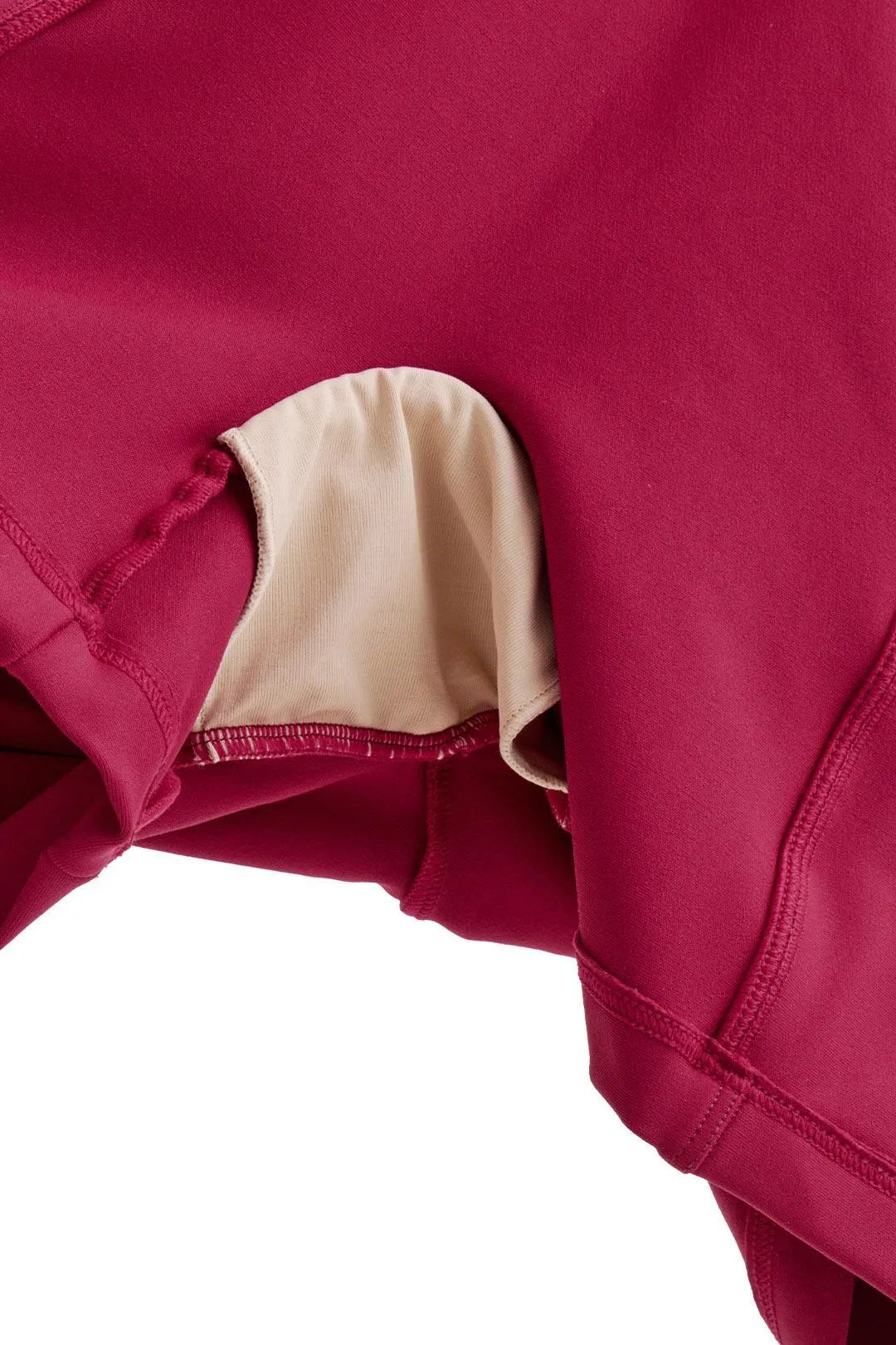 Short de Compressão com Multibolsos Livre AloeSkin Cereja