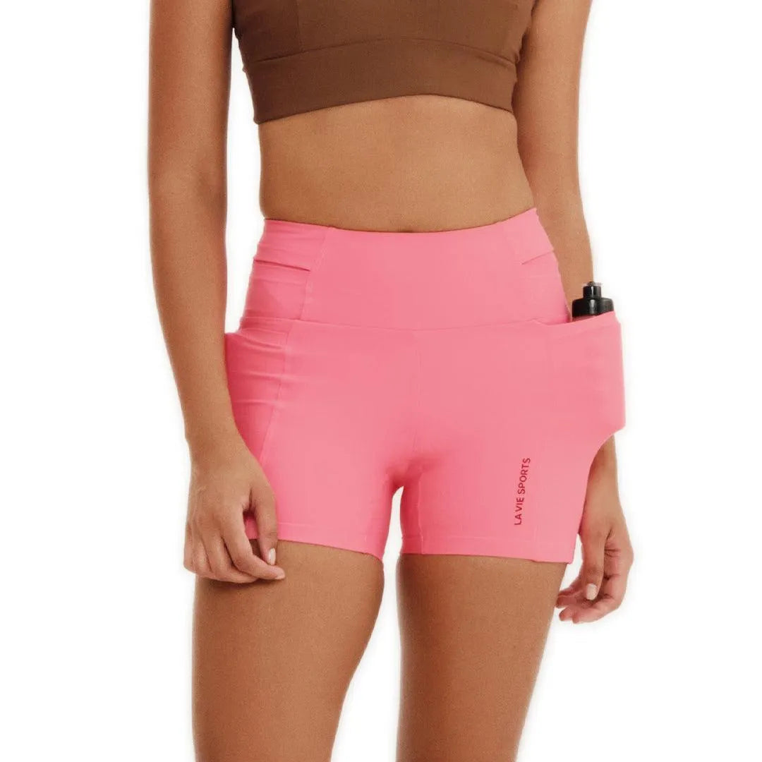 Short de Compressão Curto com Multibolsos Total Emana