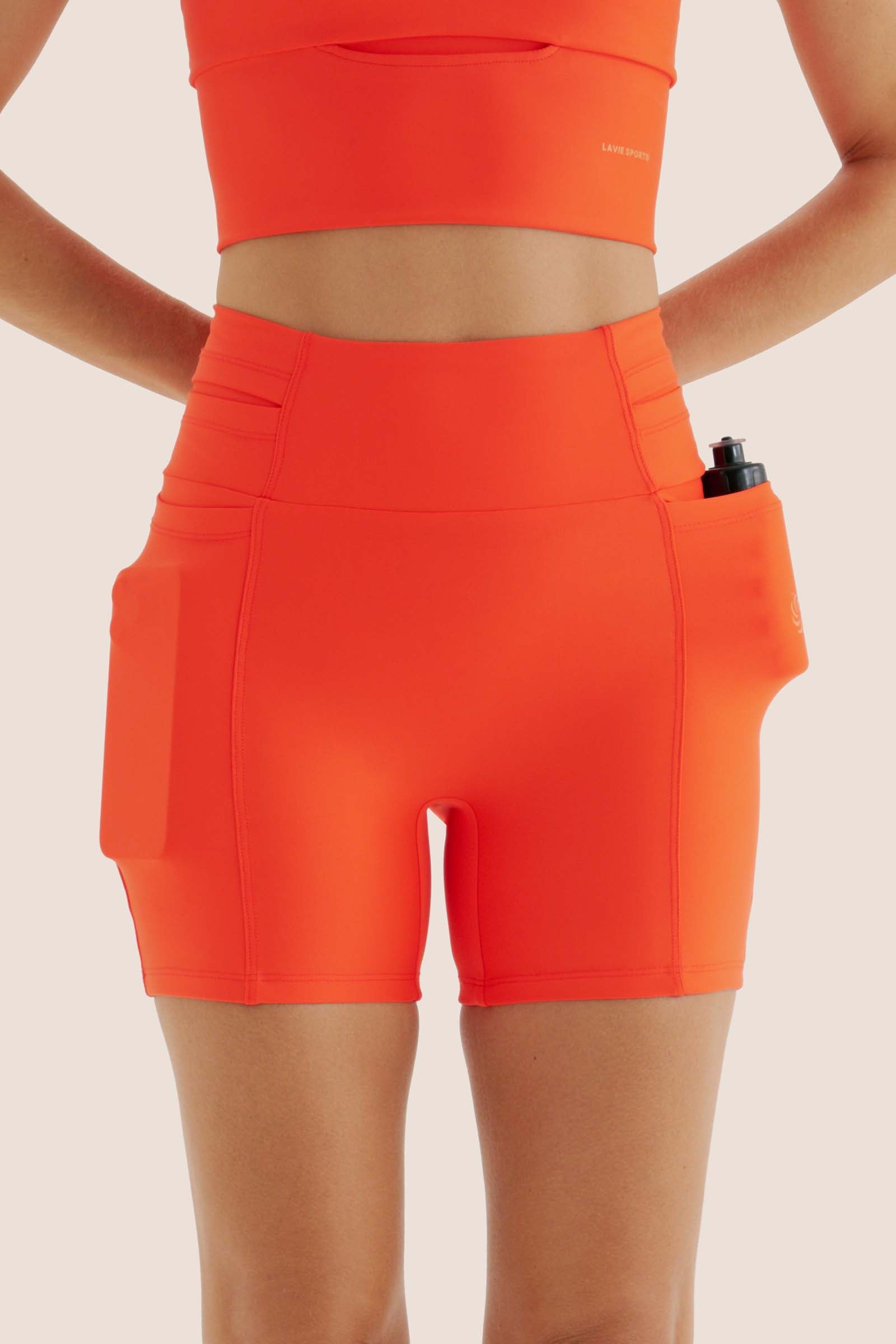 SHORT DE COMPRESSÃO MULTIBOLSOS LIVRE FLEXSKIN GUARÁ