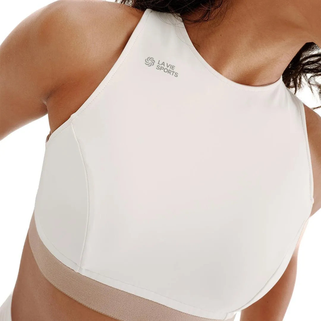 Top Cropped Dupla Face Total Emana Latte e Cappuccino