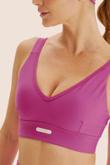 TOP DE COMPRESSÃO CONFORTO 2.0 FlexSkin™ MAGENTA