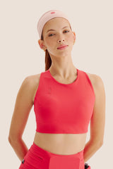 TOP DE COMPRESSÃO COM BOLSO CROPPED BOJO FIXO 2.0 EMANA FOGO
