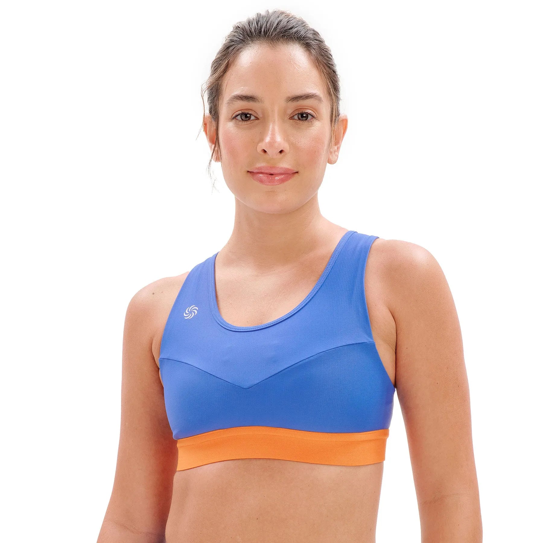 Top de Compressão com Bolso Recortes