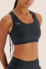 Top de Compressão com Super Bolso 2.0 CompressSkin Preto
