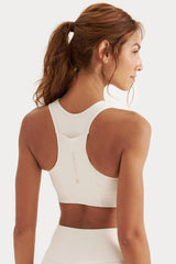 Top de Compressão com Super Bolso 2.0 Simple Off White