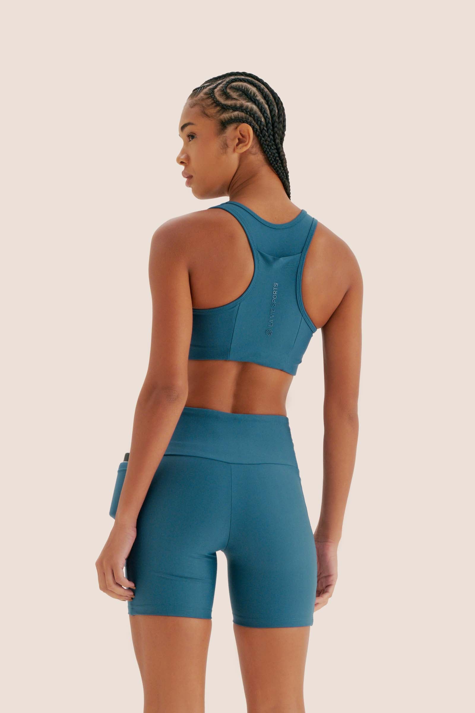 TOP DE COMPRESSÃO COM SUPER BOLSO 2.0 SIMPLE PETRÓLEO