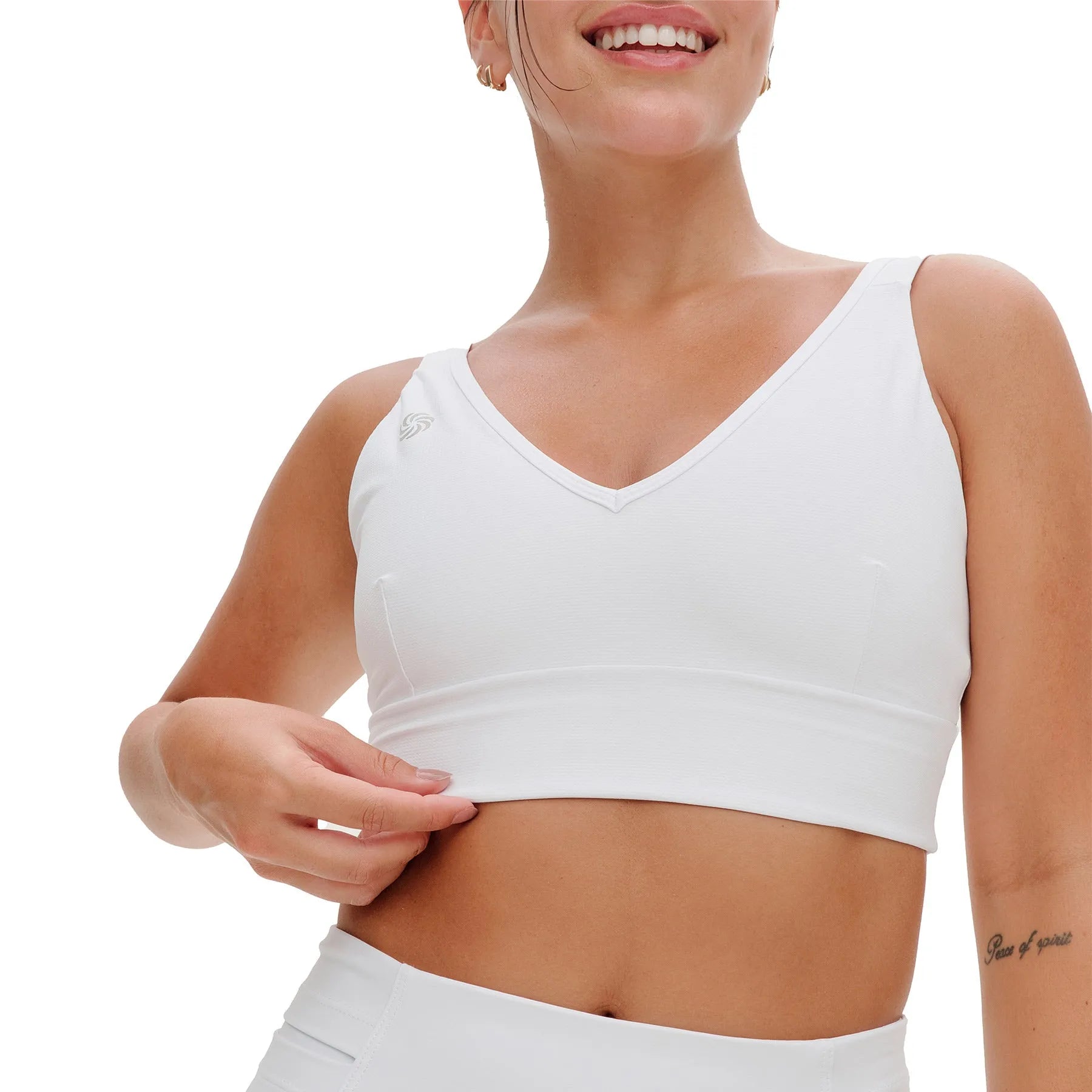 Top de Compressão Conforto 2.0 Branco