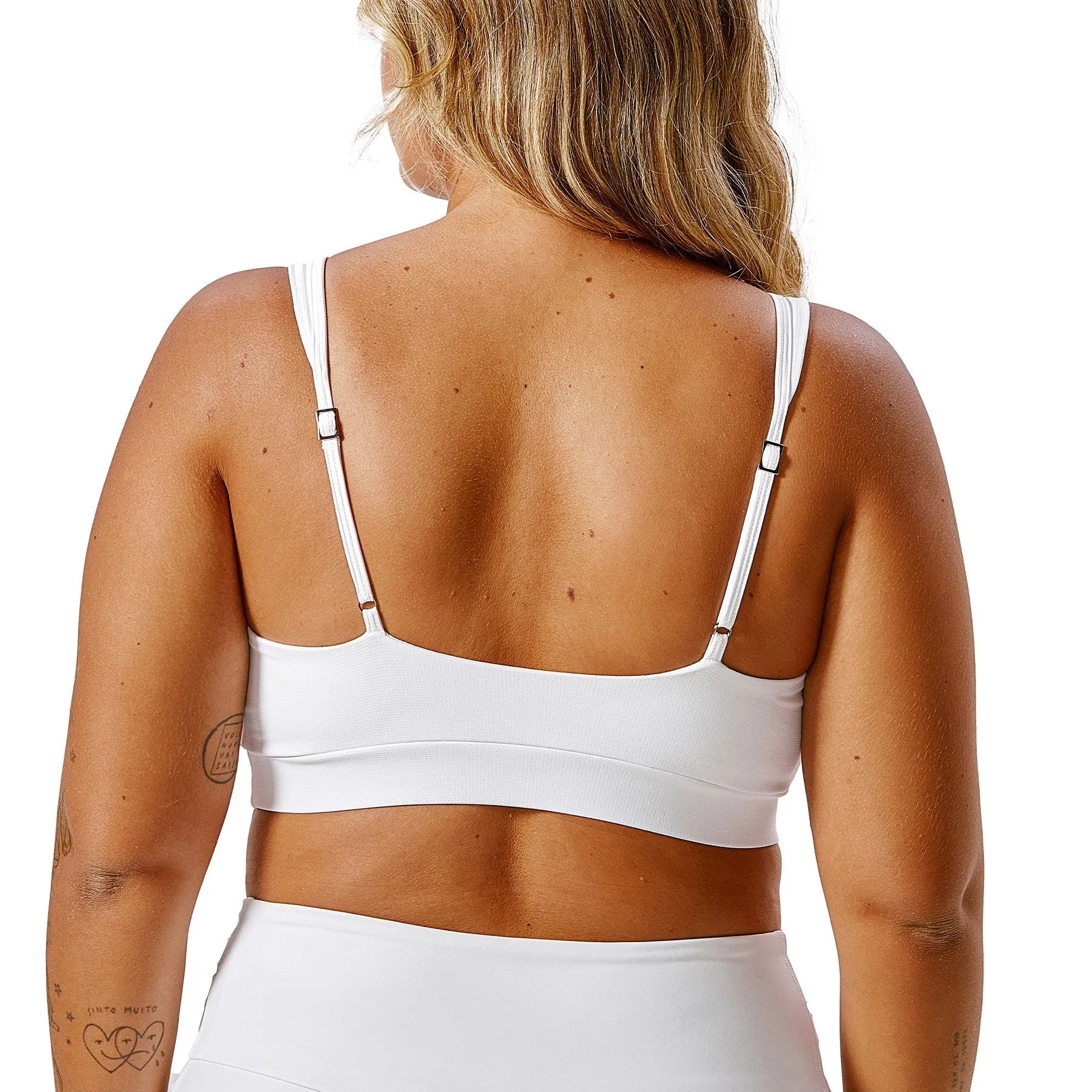 Top de Compressão Conforto Branco