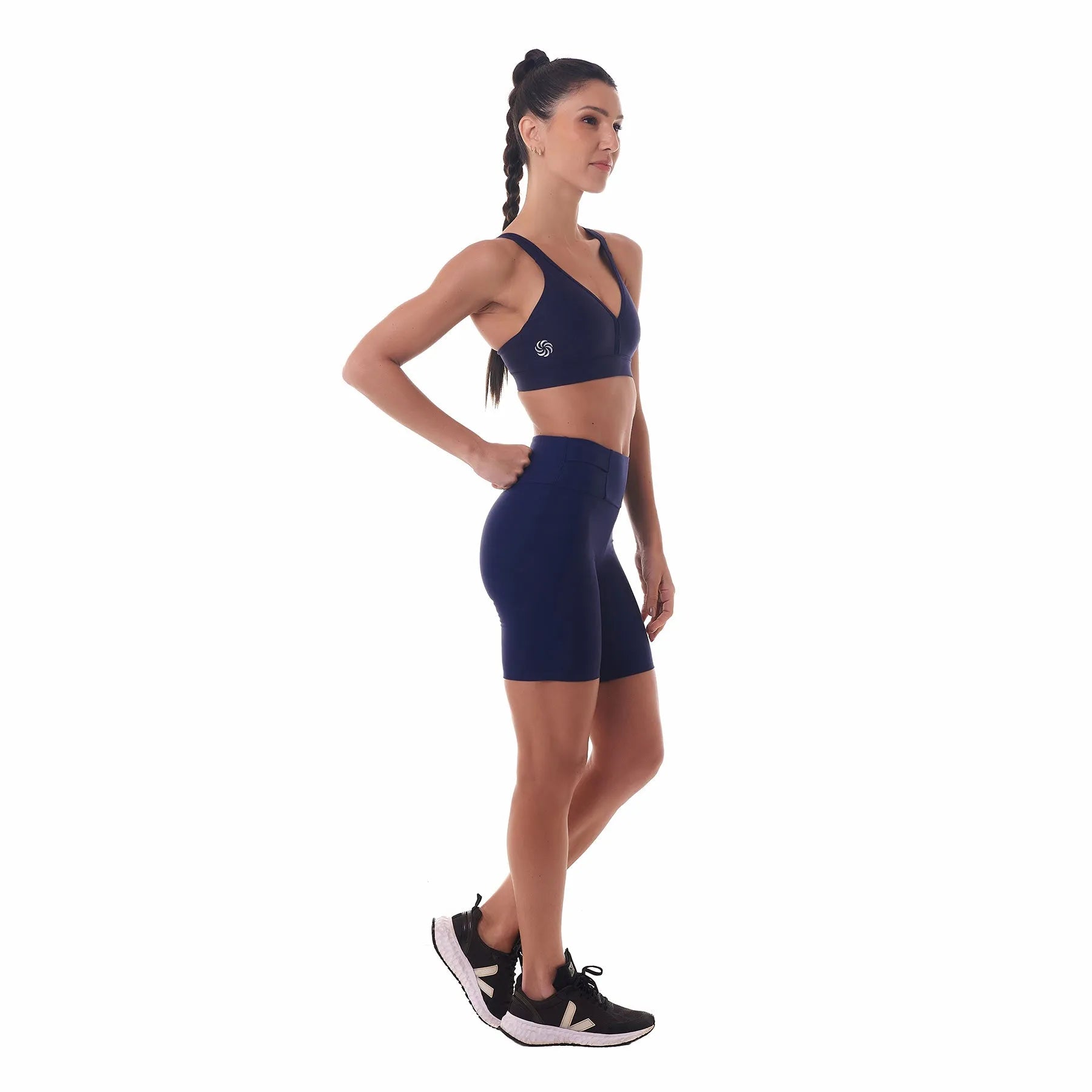 Top de Compressão Conforto Marinho