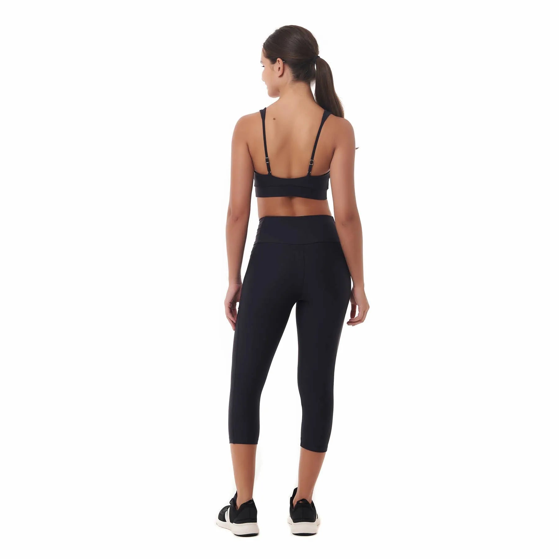 Top de Compressão Conforto Total Emana Preto